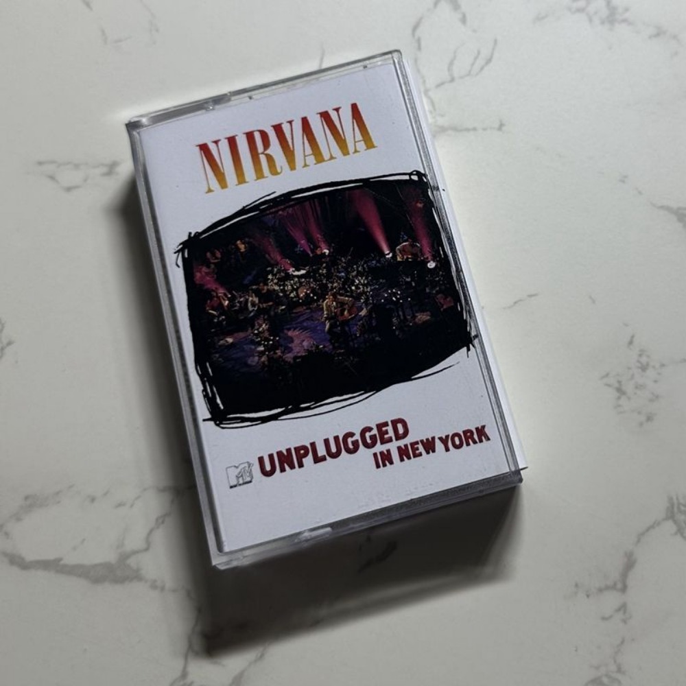 Live Rock - Kaset Baru Segel Nirvana MTV Unplugged