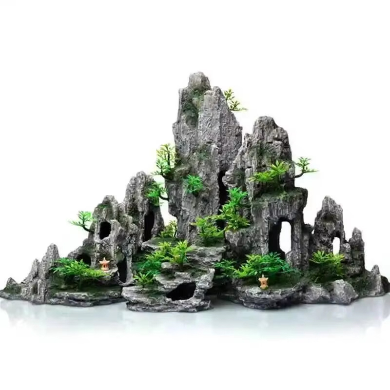 Marine Aquarium Epoxy - Pengiriman gratis、dekorasi akuarium、dekorasi akuarium、aksesoris tangki ikan、aksesoris
