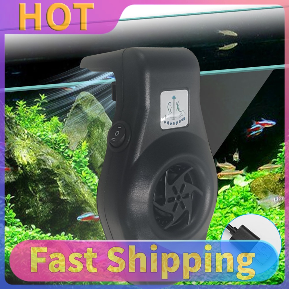 Saltwater Tank - Pendingin Akuarium Mini dengan Pengatur Kecepatan,