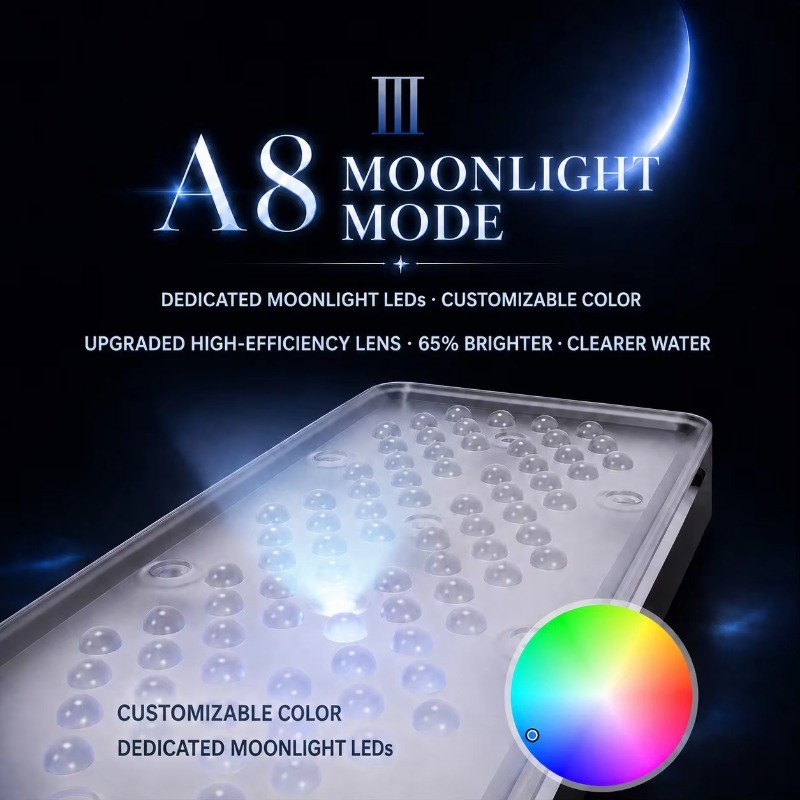 AIPAI A8 Seri III A8SE/A8 Pro  - Marine Aquarium ulasan dan harga
